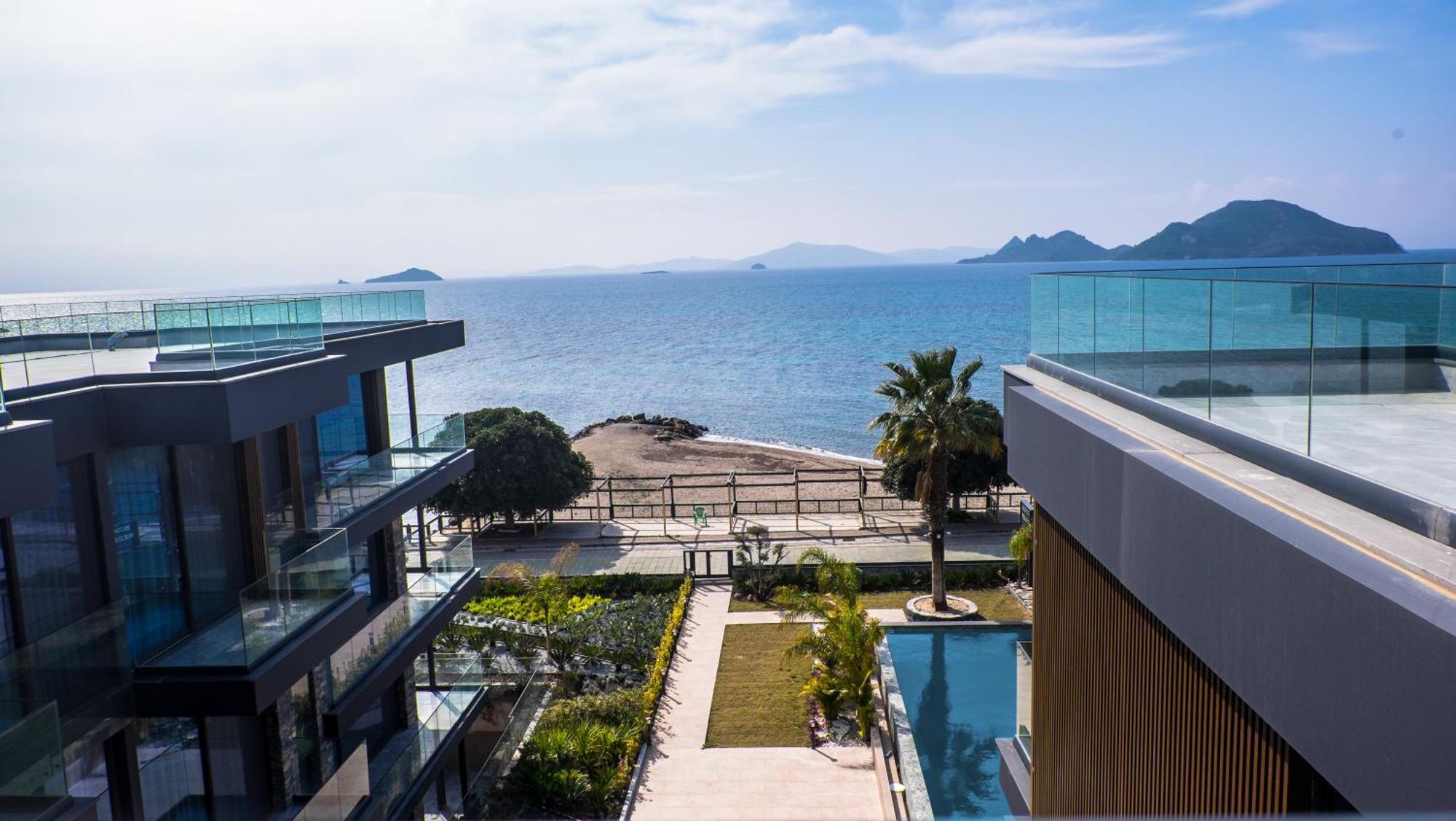 Bodrum Ada Apart Otel Turgutreis Muğla Luaran gambar